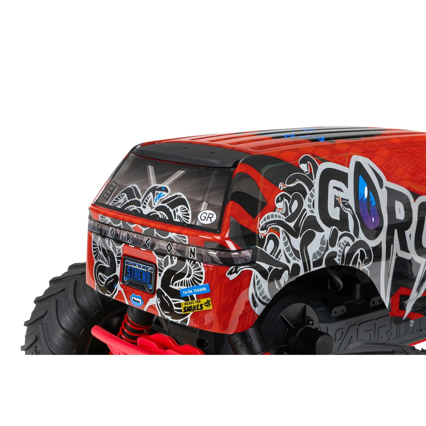 Arrma Gorgon 2wd Monster Truck RTR, ARA3230ST2, Red