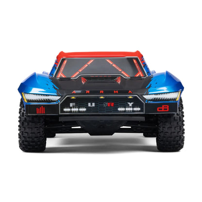 Arrma Fury 1/10 2wd 223S BLX Short Course Truck, RTR, Blue, ARA3521T1