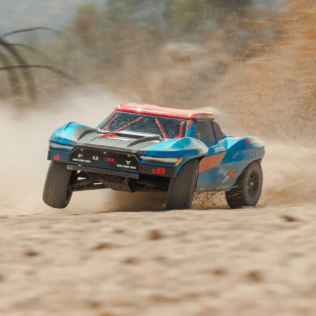 Arrma Fury 1/10 2wd 223S BLX Short Course Truck, RTR, Blue, ARA3521T1