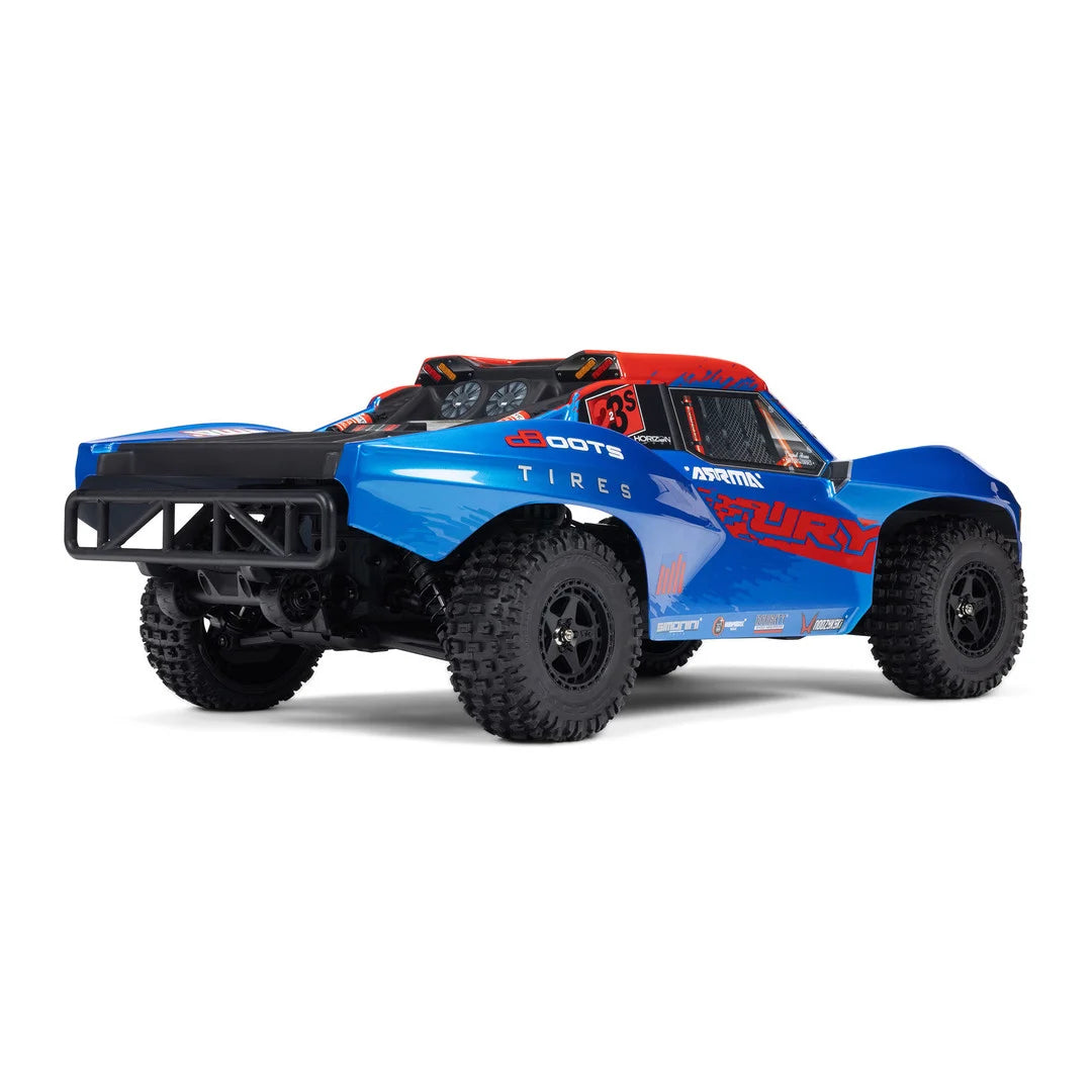 Arrma Fury 1/10 2wd 223S BLX Short Course Truck, RTR, Blue, ARA3521T1