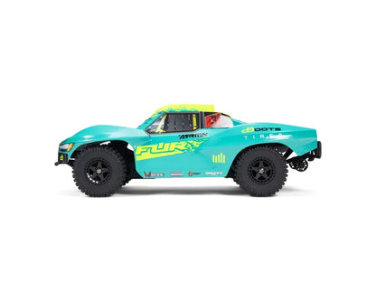 Arrma Fury 1/10 2wd 223S BLX Short Course Truck, RTR, Green, ARA3521T2