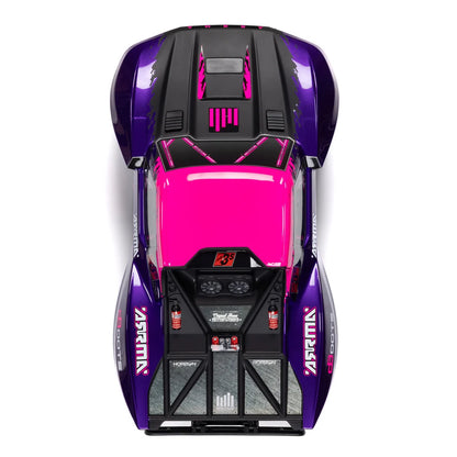 Arrma Fury 1/10 2wd 223S BLX Short Course Truck, RTR, Purple, ARA3521T3