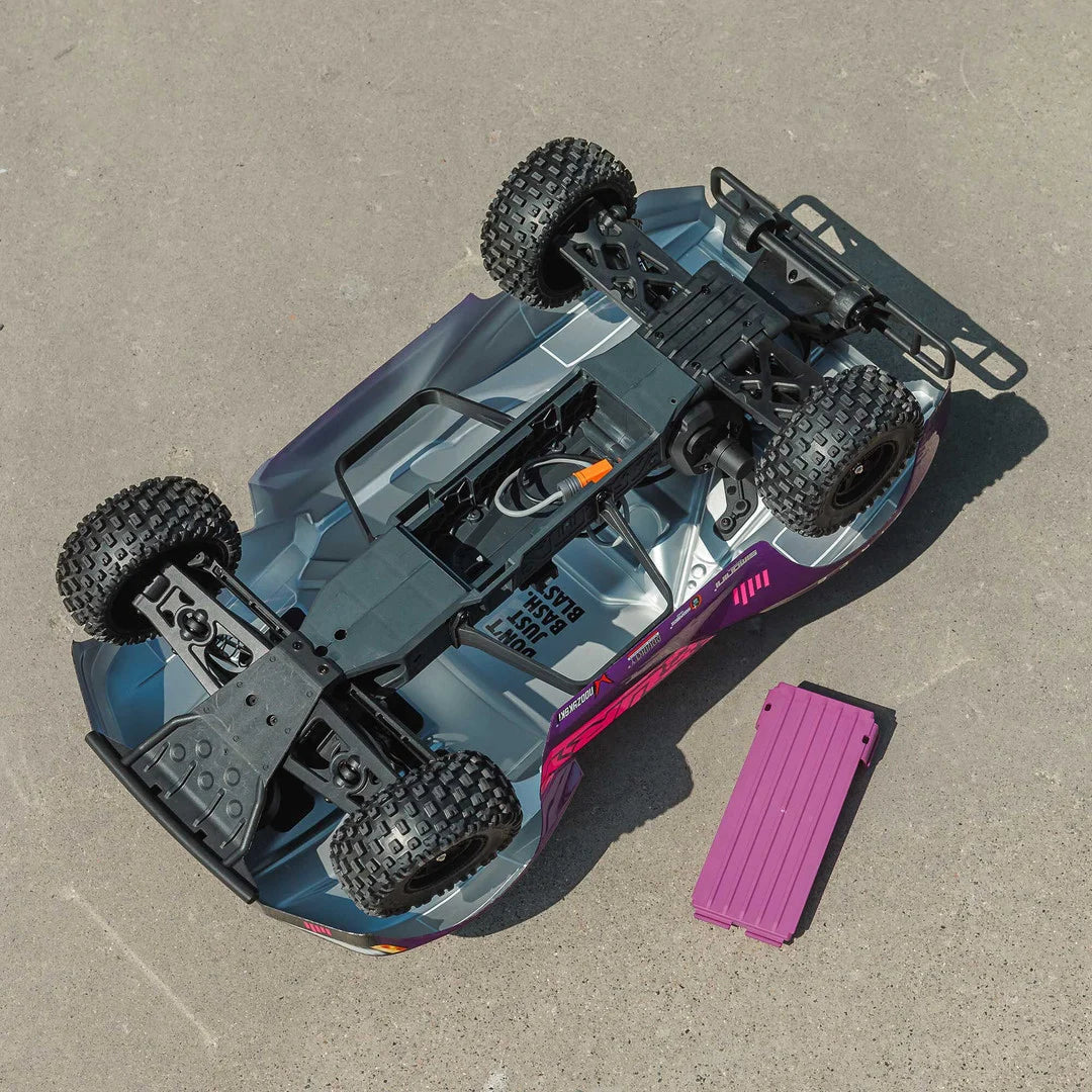 Arrma Fury 1/10 2wd 223S BLX Short Course Truck, RTR, Purple, ARA3521T3