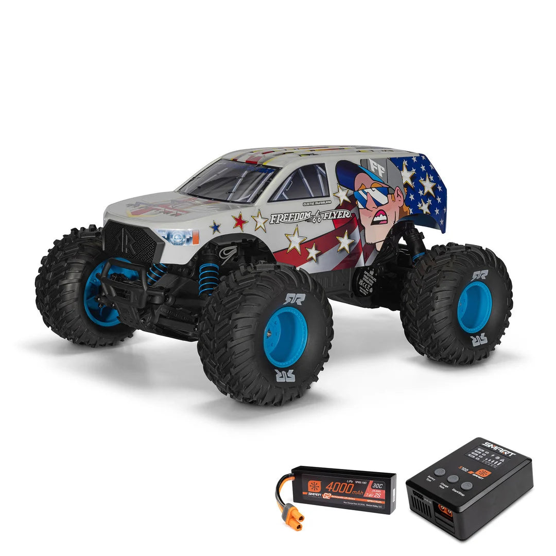 Arrma Freedom Flyer 223S BLX 1/10 2WD Monster Truck, RTR