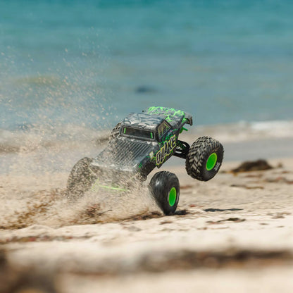 Arrma Quake 223S BLX DSC 1/10 2WD Monster Truck, RTR, Green, ARA3537T2