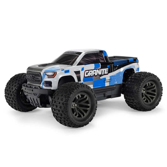 Arrma Granite MEGA 665 1/10 4X4 Brushed Monster Truck RTR, Blue