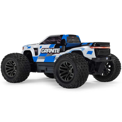 Arrma Granite MEGA 665 1/10 4X4 Brushed Monster Truck RTR, Blue