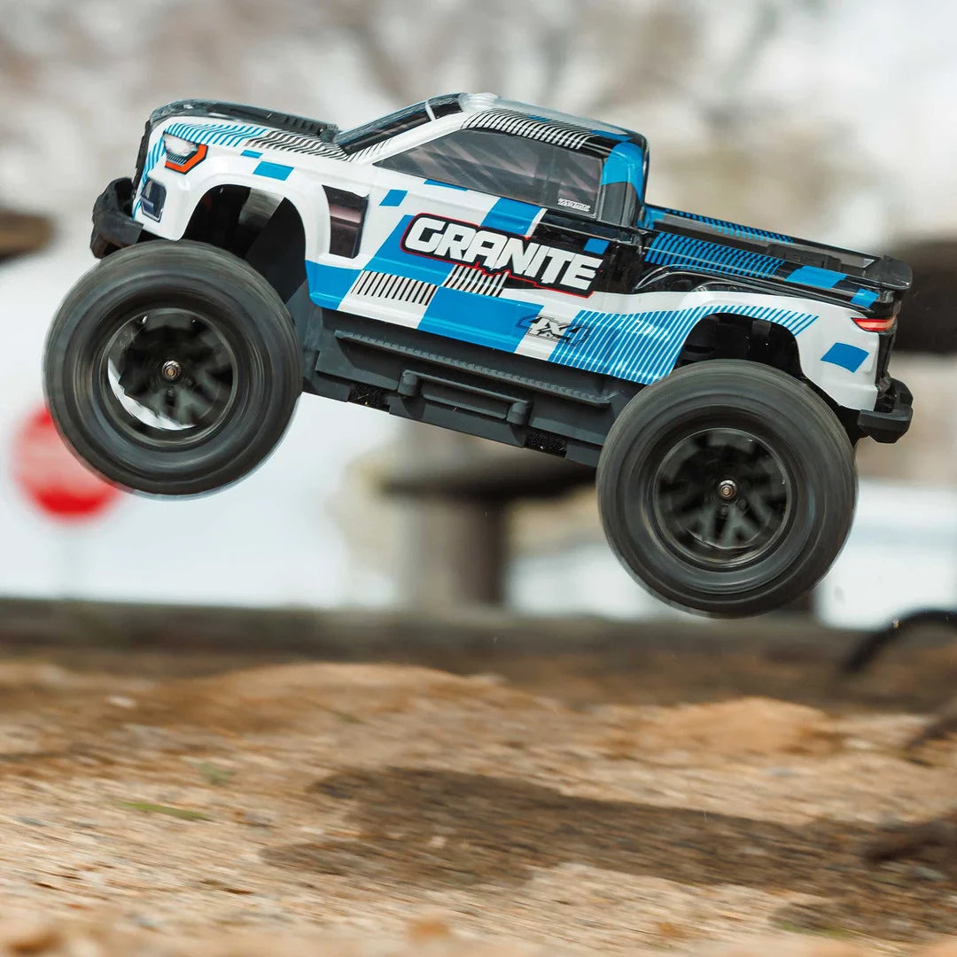 Arrma Granite MEGA 665 1/10 4X4 Brushed Monster Truck RTR, Blue