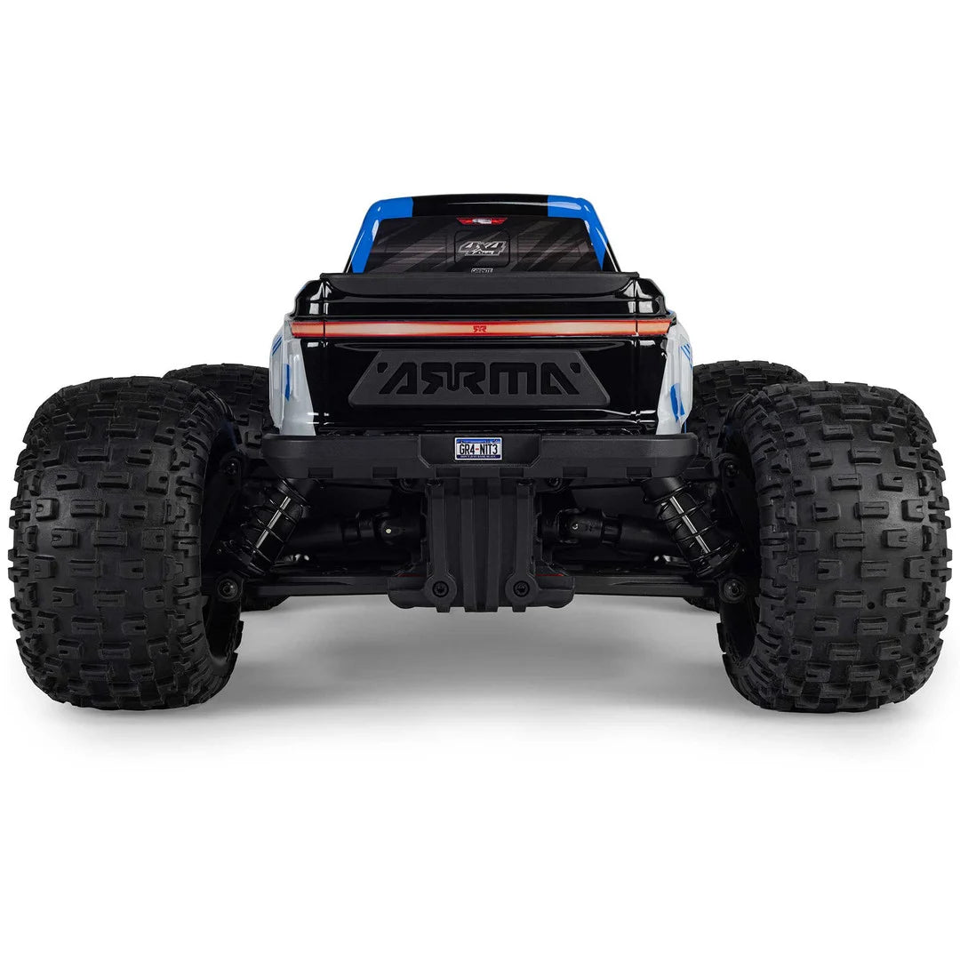 Arrma Granite MEGA 665 1/10 4X4 Brushed Monster Truck RTR, Blue