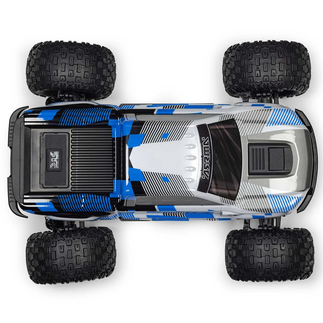 Arrma Granite MEGA 665 1/10 4X4 Brushed Monster Truck RTR, Blue