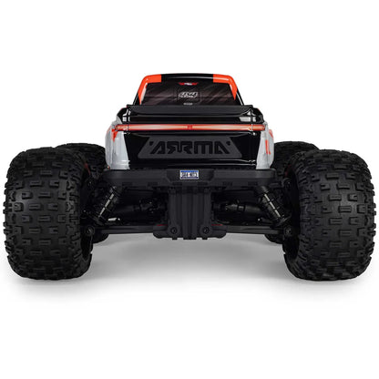 Arrma Granite MEGA 665 1/10 4X4 Brushed Monster Truck RTR, Orange