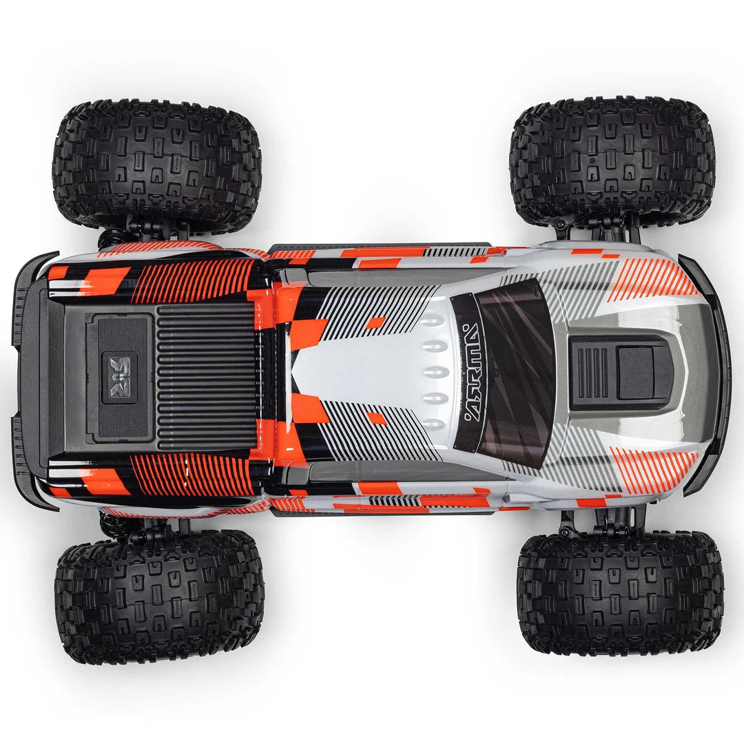 Arrma Granite MEGA 665 1/10 4X4 Brushed Monster Truck RTR, Orange