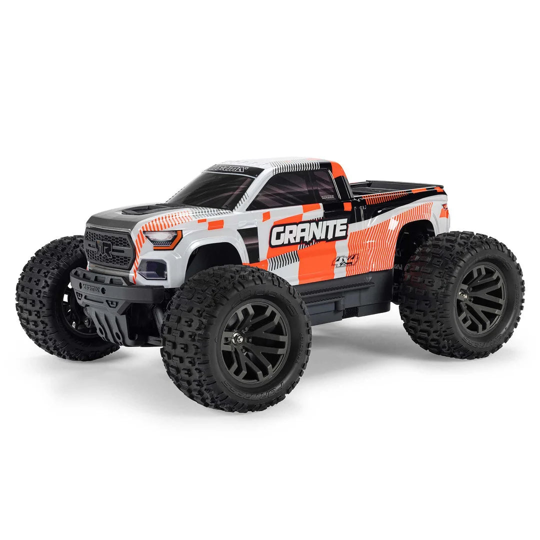 Arrma Granite MEGA 665 1/10 4X4 Brushed Monster Truck RTR, Orange