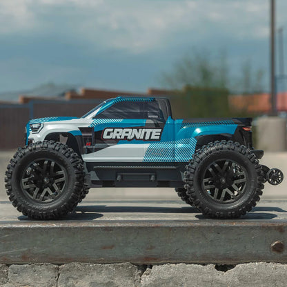 Arrma Granite V4 4X4 223S BLX 1/10 RC Monster Truck, RTR, Blue, ARA4302V4T1