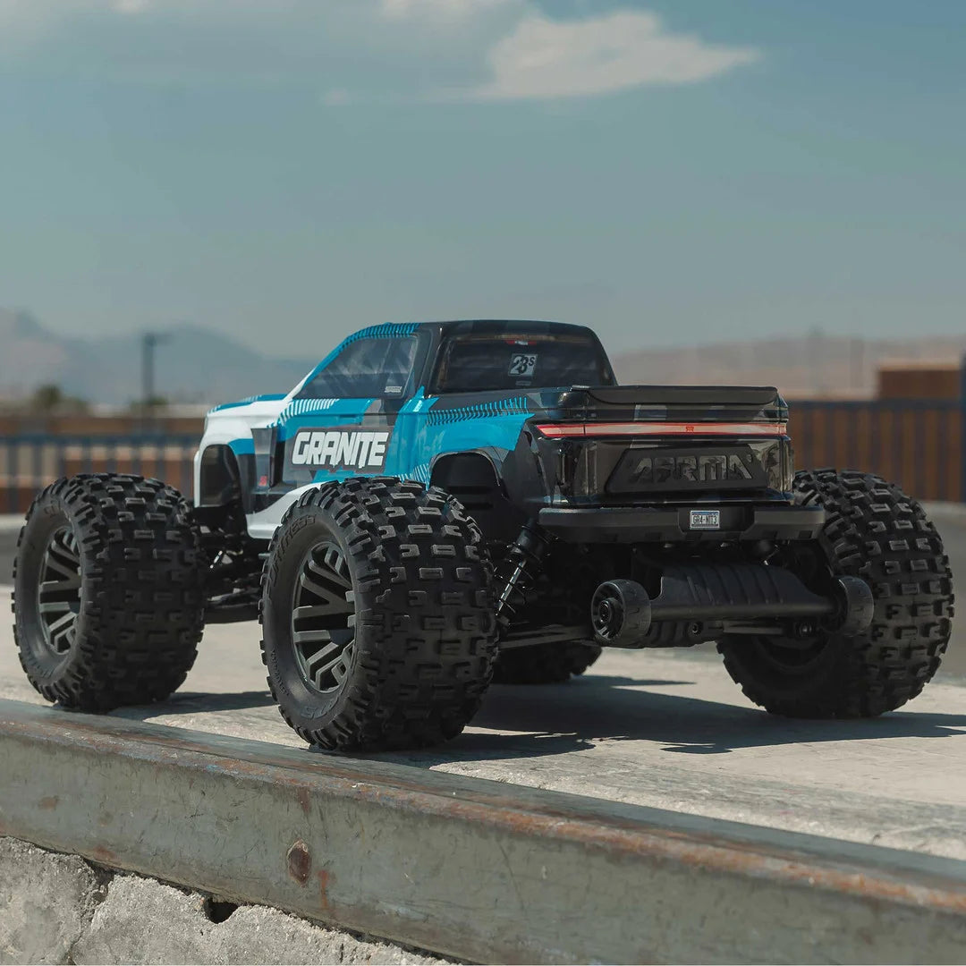 Arrma Granite V4 4X4 223S BLX 1/10 RC Monster Truck, RTR, Blue, ARA4302V4T1