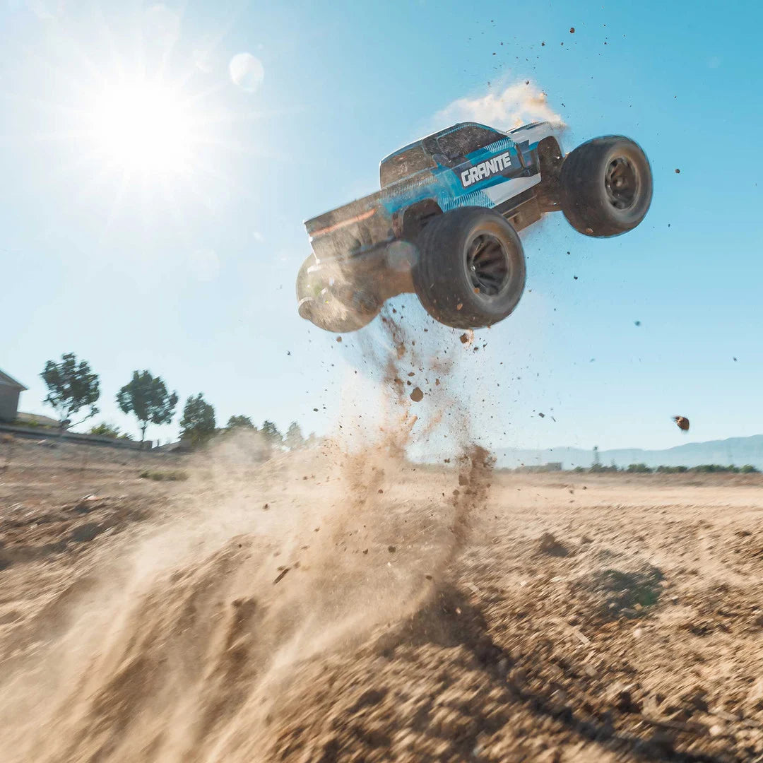Arrma Granite V4 4X4 223S BLX 1/10 RC Monster Truck, RTR, Blue, ARA4302V4T1