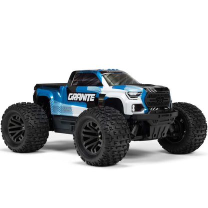 Arrma Granite V4 4X4 223S BLX 1/10 RC Monster Truck, RTR, Blue, ARA4302V4T1
