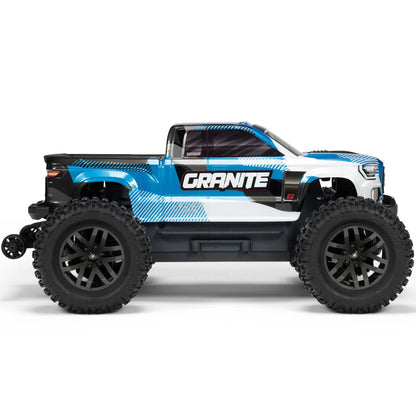Arrma Granite V4 4X4 223S BLX 1/10 RC Monster Truck, RTR, Blue, ARA4302V4T1