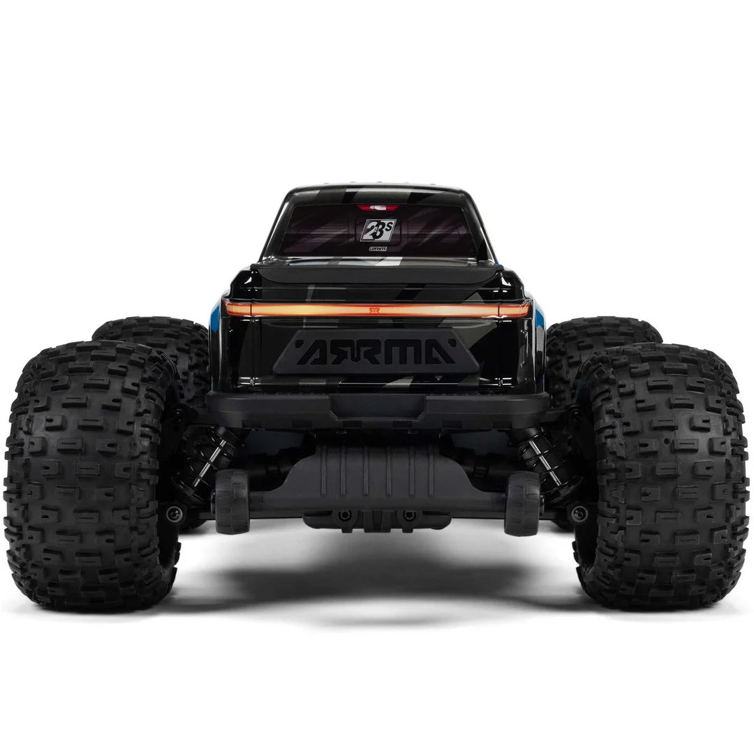Arrma Granite V4 4X4 223S BLX 1/10 RC Monster Truck, RTR, Blue, ARA4302V4T1