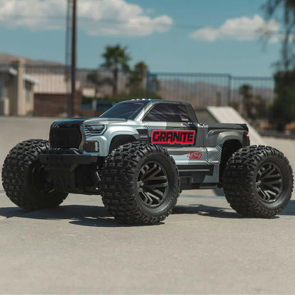 Arrma Granite V4 4X4 223S BLX 1/10 RC Monster Truck, RTR, Gun Metal, ARA4302V4T3