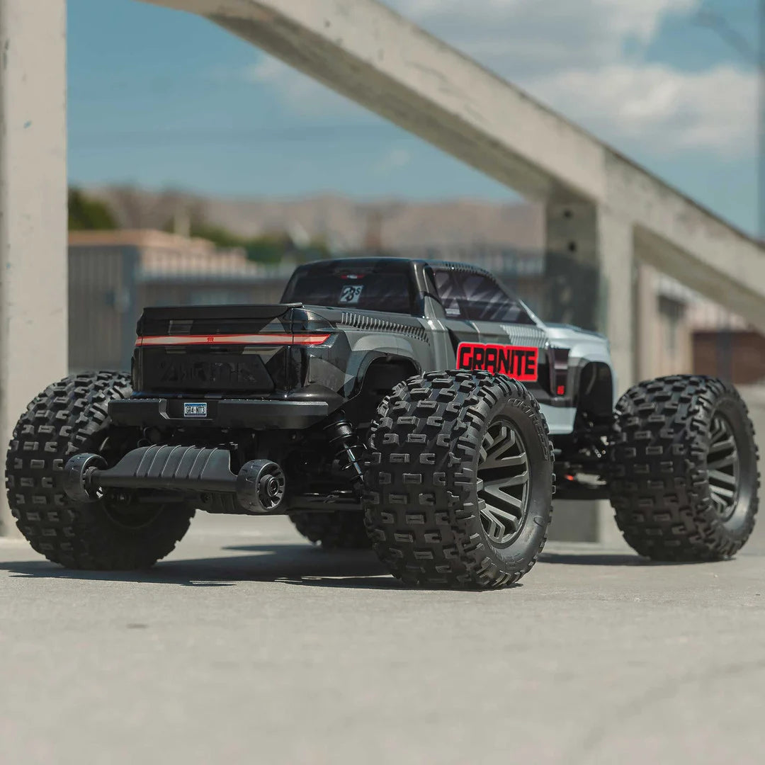 Arrma Granite V4 4X4 223S BLX 1/10 RC Monster Truck, RTR, Gun Metal, ARA4302V4T3