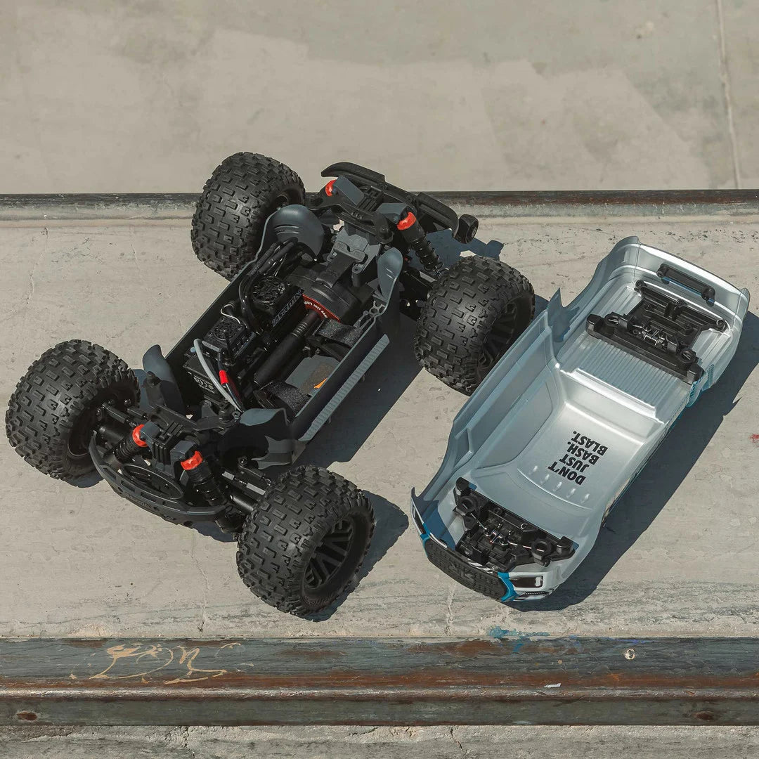 Arrma Granite V4 4X4 223S BLX 1/10 RC Monster Truck, RTR, Gun Metal, ARA4302V4T3