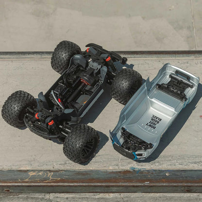 Arrma Granite V4 4X4 223S BLX 1/10 RC Monster Truck, RTR, Gun Metal, ARA4302V4T3