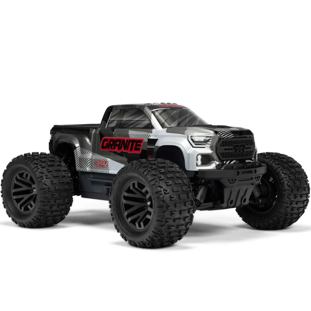 Arrma Granite V4 4X4 223S BLX 1/10 RC Monster Truck, RTR, Gun Metal, ARA4302V4T3