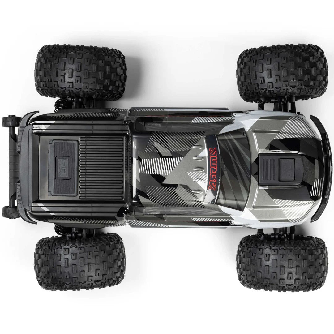 Arrma Granite V4 4X4 223S BLX 1/10 RC Monster Truck, RTR, Gun Metal, ARA4302V4T3