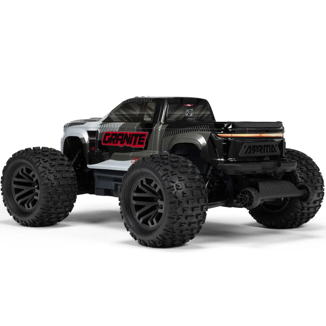 Arrma Granite V4 4X4 223S BLX 1/10 RC Monster Truck, RTR, Gun Metal, ARA4302V4T3