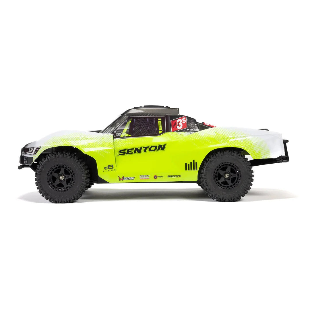 Arrma Senton V4 4X4 223S BLX 1/10 RC Short Course Truck, RTR, Yellow, ARA4303V4T1
