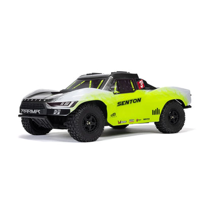 Arrma Senton V4 4X4 223S BLX 1/10 RC Short Course Truck, RTR, Yellow, ARA4303V4T1