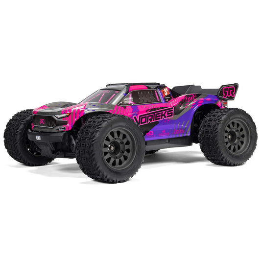 Arrma Vorteks V4 4X4 223S BLX Stadium Truck, RTR, Purple, ARA4305V4T3