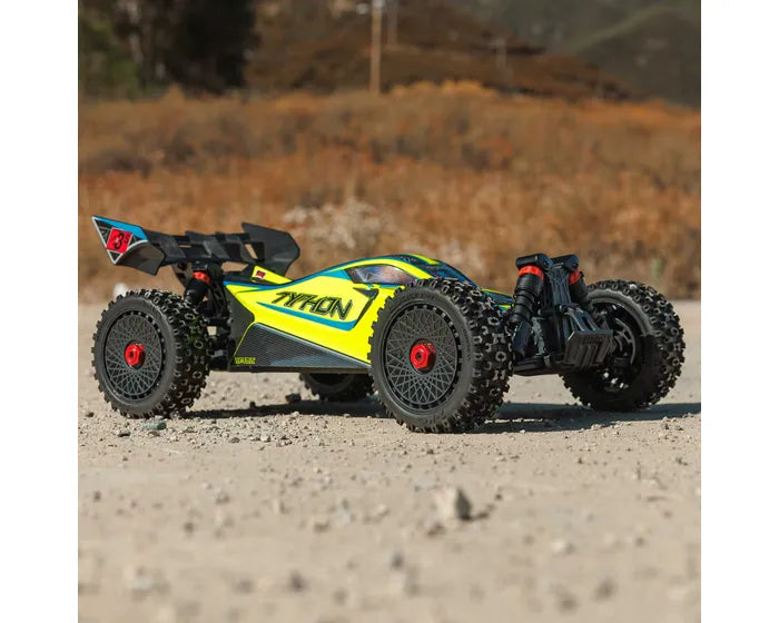 Arrma Typhon V4 4X4 223S BLX Buggy, RTR, Yellow, ARA4306V4T2