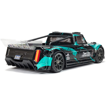 Arrma Infraction All-Road Truck 4x4 3S BLX 1/8 RTR, Black/Teal, ARA4315V3T2