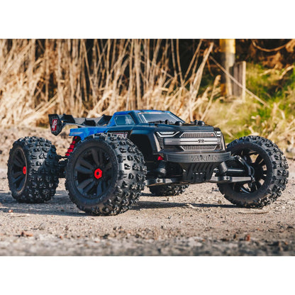 Arrma Kraton 4X4 BLX 4S Speed Monster Truck RTR, Black/Blue, ARA4408V2T2