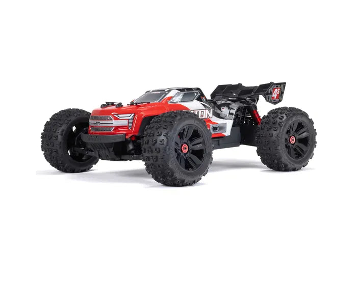 Arrma Kraton 4X4 BLX 4S Speed Monster Truck RTR, Red, ARA4408V2T3