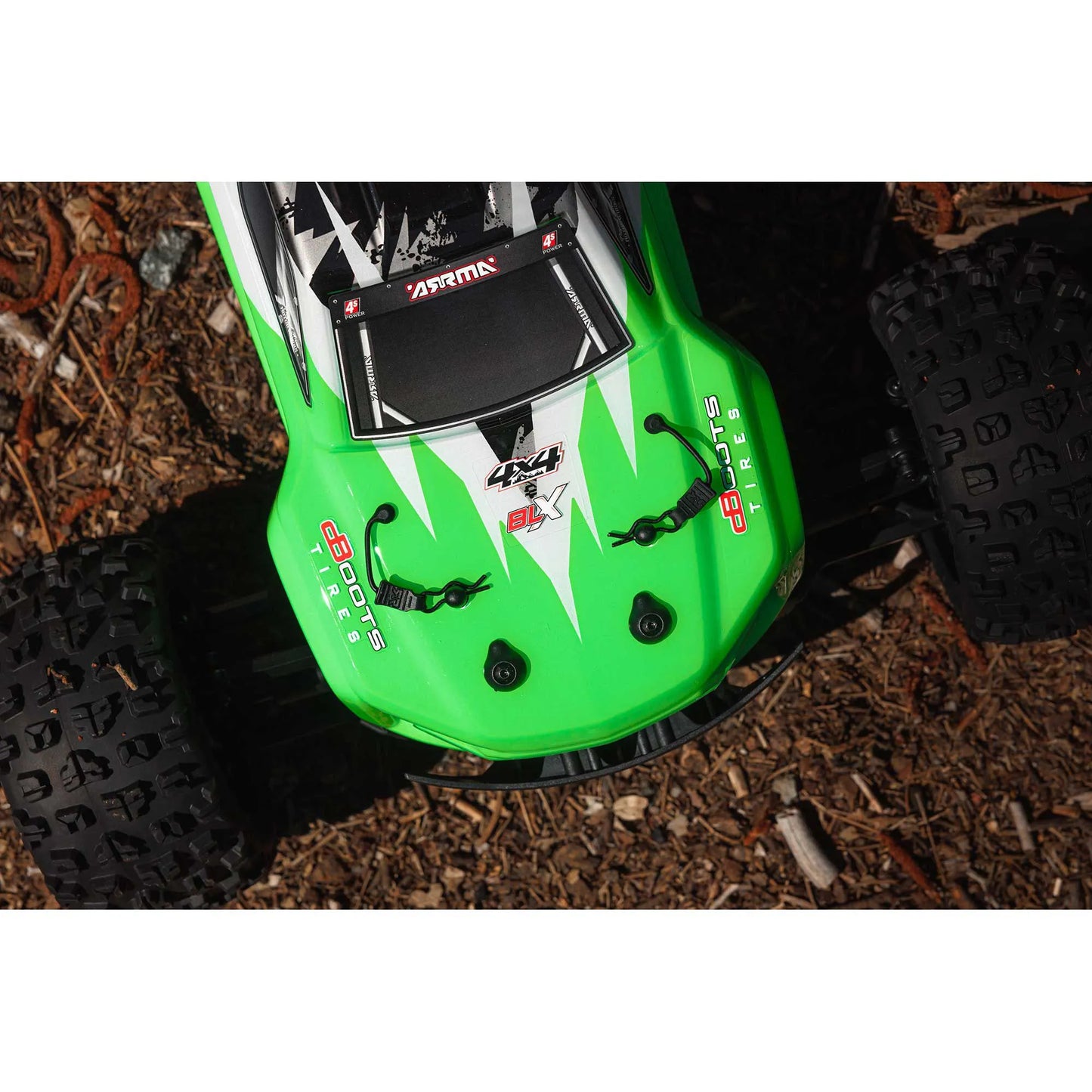 Arrma Kraton 4X4 BLX 4S Speed Monster Truck RTR, Green, ARA4408V2T4