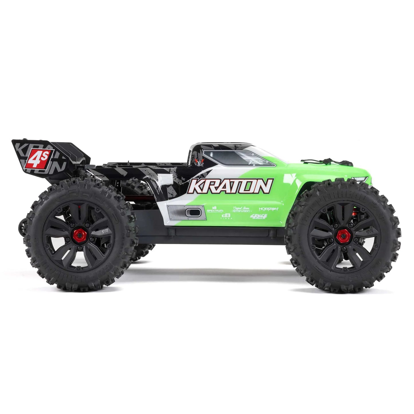 Arrma Kraton 4X4 BLX 4S Speed Monster Truck RTR, Green, ARA4408V2T4