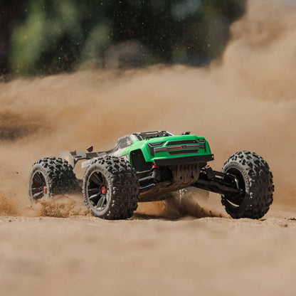 Arrma Kraton 4X4 BLX 4S Speed Monster Truck RTR, Green, ARA4408V2T4