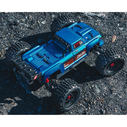 Arrma Outcast 4X4 BLX 4S Stunt Truck RTR, Blue, ARA4410V2T2