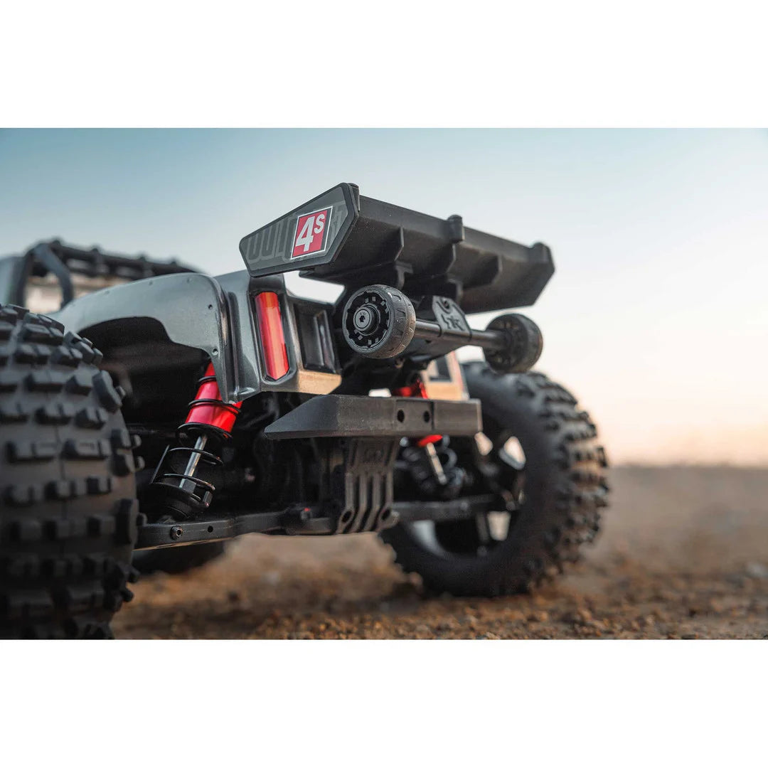 Arrma Outcast 4X4 BLX 4S Stunt Truck RTR, Gun Metal, ARA4410V2T3