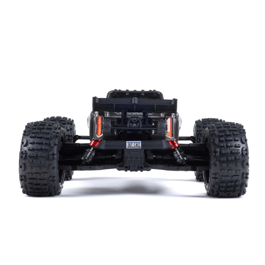 Arrma Outcast 4X4 BLX 4S Stunt Truck RTR, Gun Metal, ARA4410V2T3