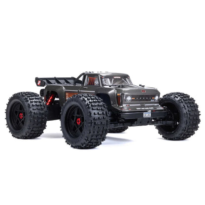 Arrma Outcast 4X4 BLX 4S Stunt Truck RTR, Gun Metal, ARA4410V2T3