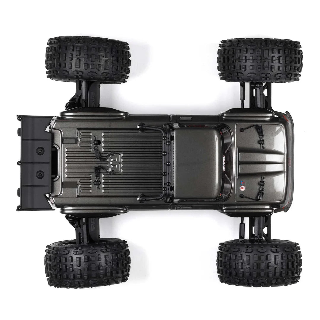 Arrma Outcast 4X4 BLX 4S Stunt Truck RTR, Gun Metal, ARA4410V2T3