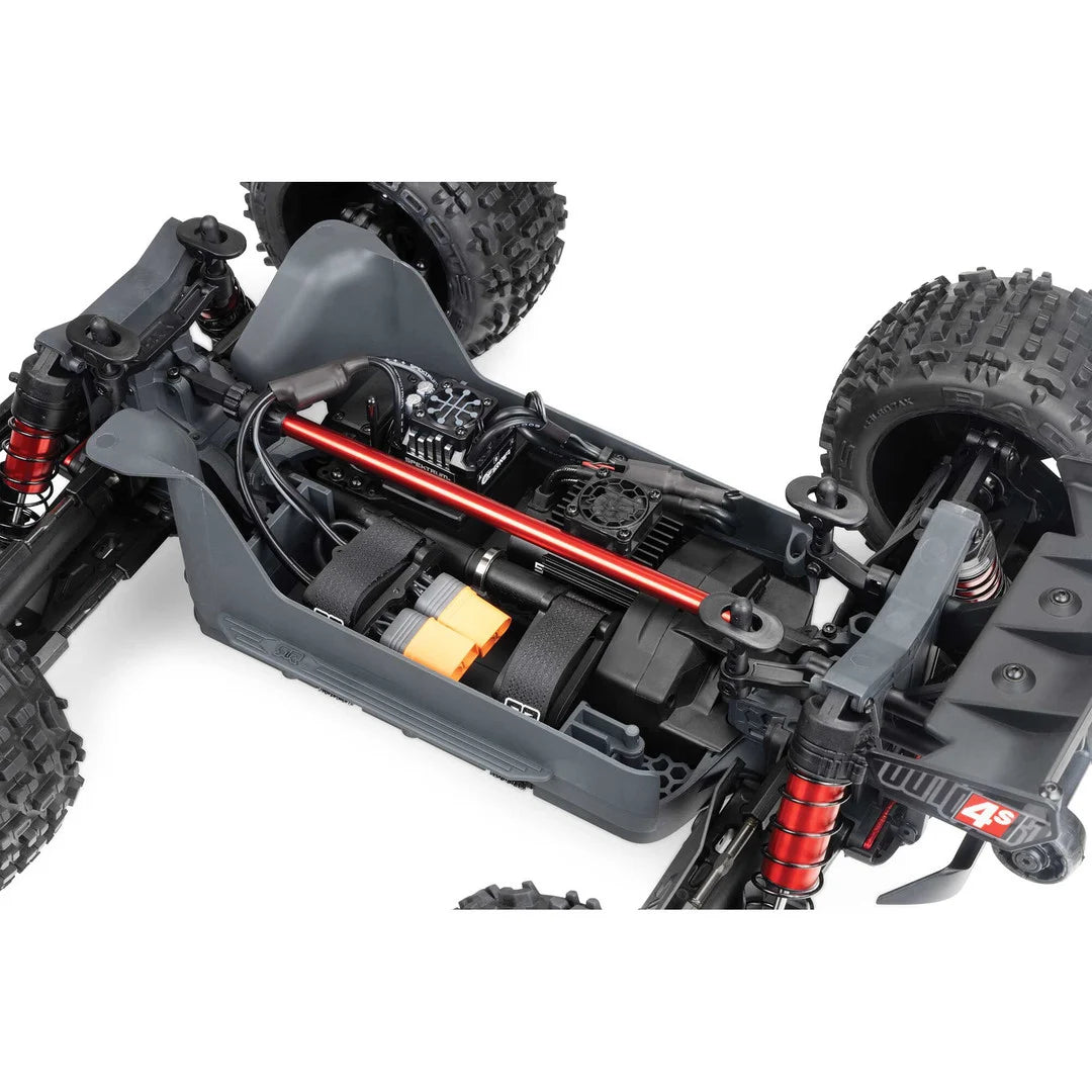 Arrma Outcast 4X4 BLX 4S Stunt Truck RTR, Red, ARA4410V2T4