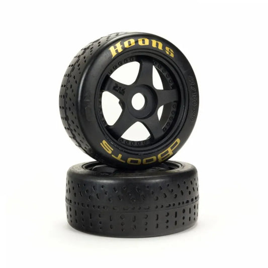 Arrma 550071 Dboots Hoons 42/100 2.9 Gold Belted 5-Spoke Wheels and Tyres, AR550071