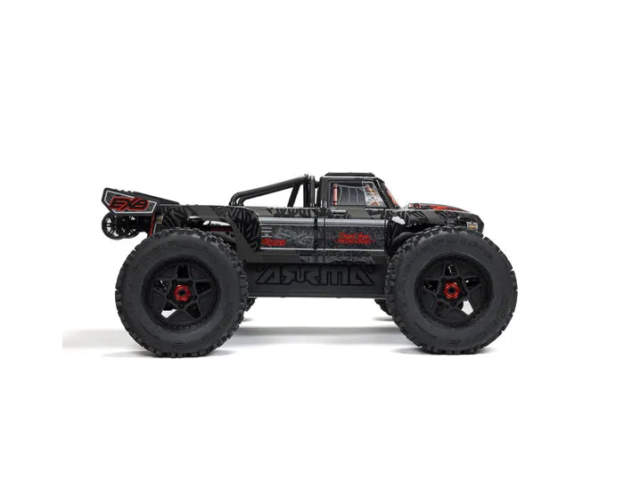 Arrma Outcast EXB 8S 1/5 Stunt Monster Truck RTR, Black