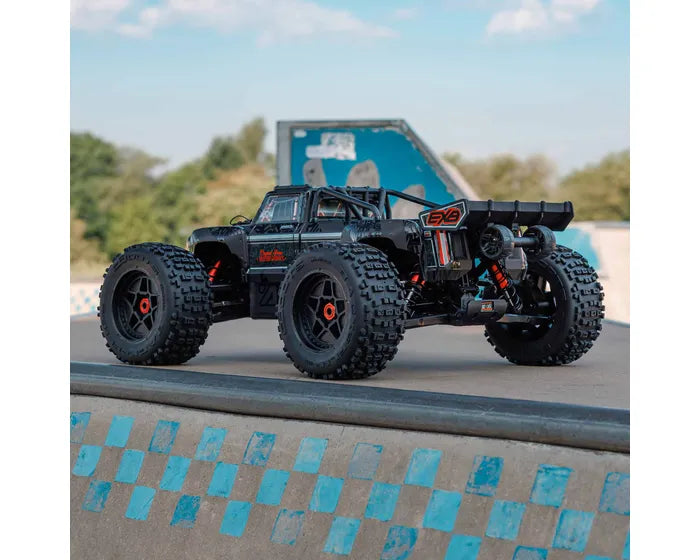 Arrma Outcast EXB 8S 1/5 Stunt Monster Truck RTR, Black