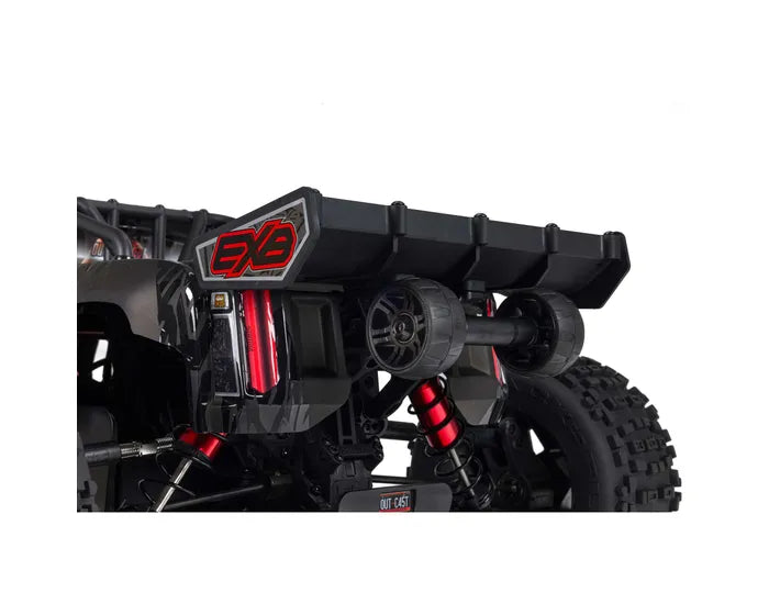 Arrma Outcast EXB 8S 1/5 Stunt Monster Truck RTR, Black